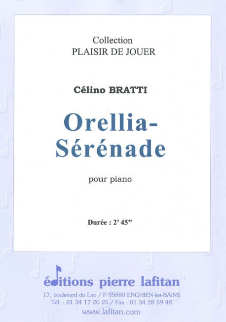 PARTITION ORELLIA-SÉRÉNADE