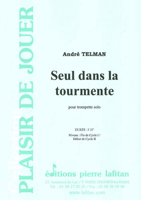 PARTITION SEUL DANS LA TOURMENTE