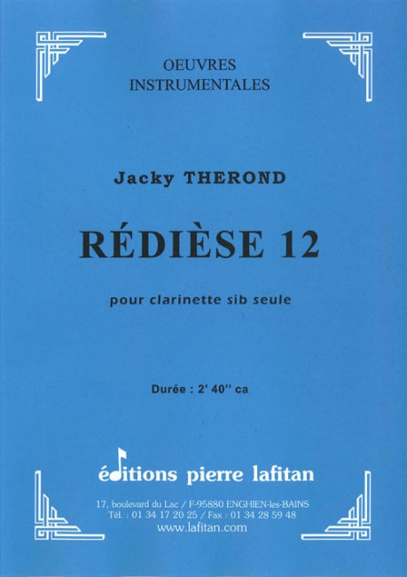 PARTITION RÉDIÈSE 12