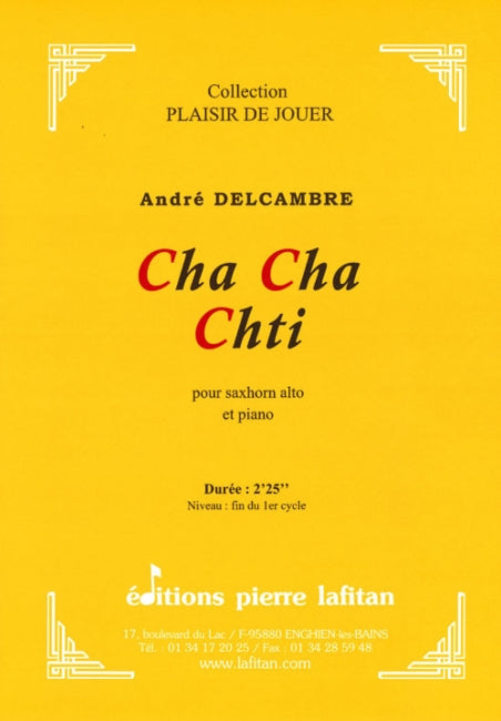 PARTITION CHA CHA CHTI (SAXHORN ALTO)