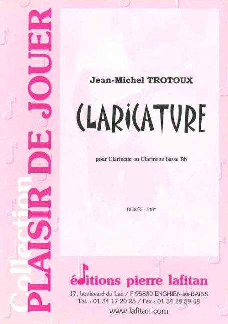 PARTITION CLARICATURE