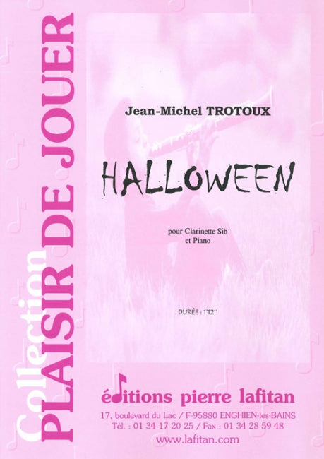 PARTITION HALLOWEEN (CLARINETTE)