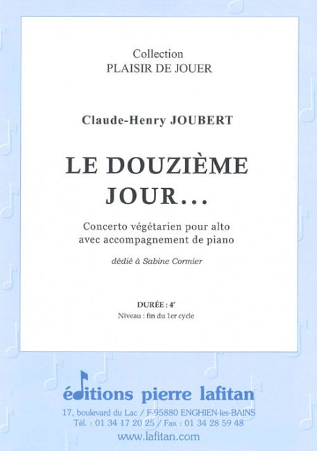 PARTITION LE DOUZIÈME JOUR…