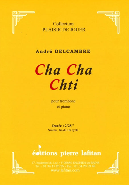 PARTITION CHA CHA CHTI (TROMBONE)