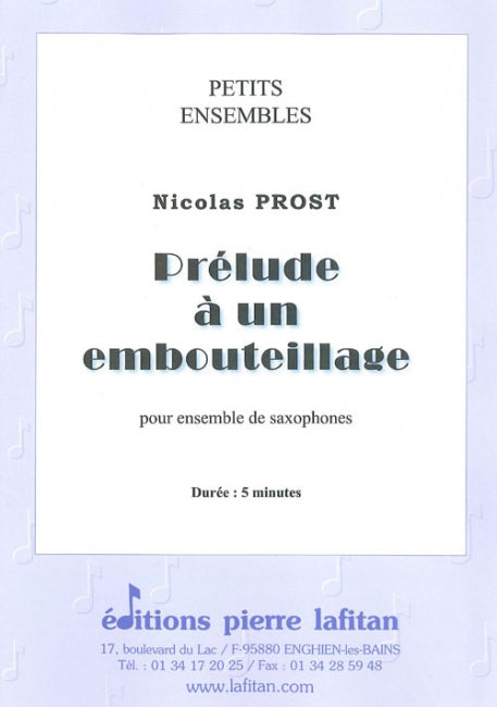 OEUVRE PRÉLUDE À UN EMBOUTEILLAGE