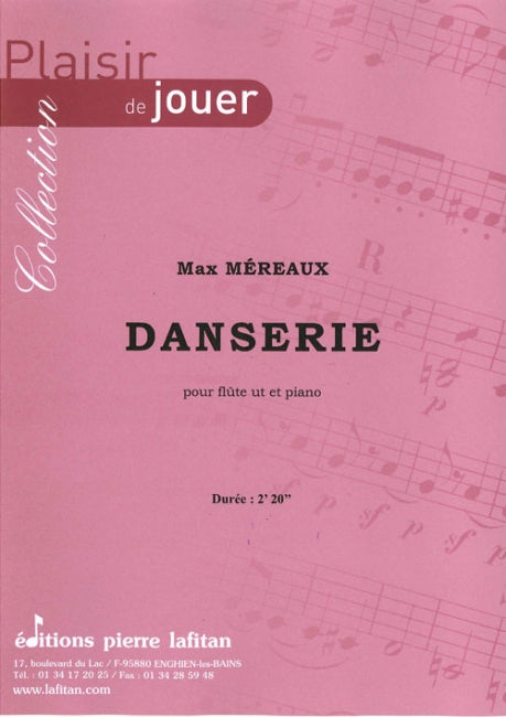 PARTITION DANSERIE (FLÛTE TRAVERSI&#1024;RE)