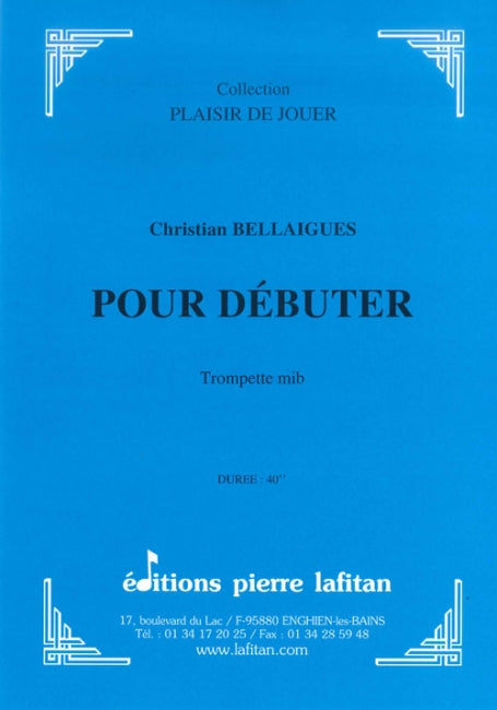 PARTITION POUR DÉBUTER (TROMPETTE Mib)