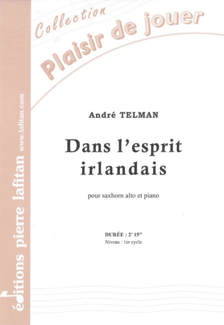 PARTITION DANS L’ESPRIT IRLANDAIS (SAXHORN ALTO)