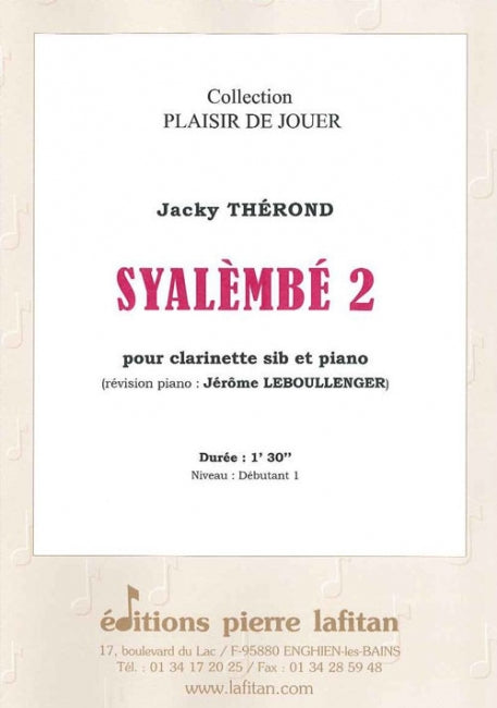 PARTITION SYALÈMBÉ 2