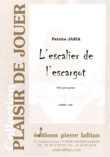 PARTITION L'ESCALIER DE L'ESCARGOT
