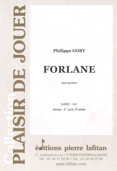 PARTITION FORLANE
