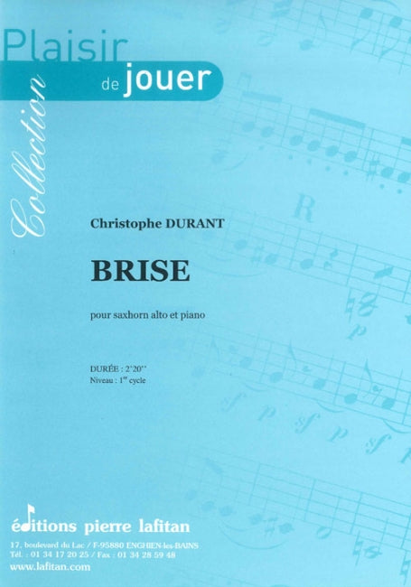 PARTITION BRISE (SAXHORN ALTO)