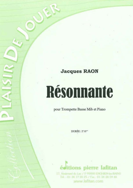 PARTITION RÉSONNANTE