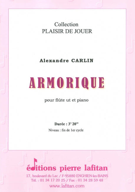 PARTITION ARMORIQUE (FLÛTE)