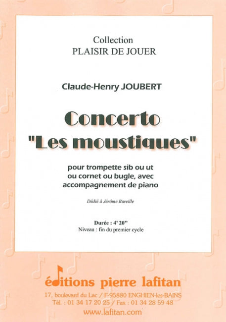 PARTITION CONCERTO "LES MOUSTIQUES"