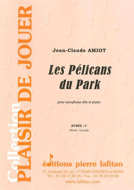 PARTITION LES PÉLICANS DU PARK