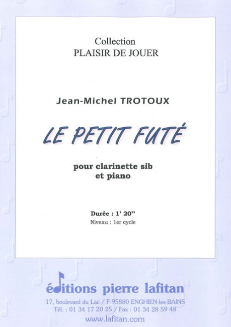 PARTITION LE PETIT FUTÉ
