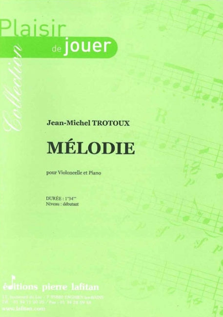 PARTITION MÉLODIE