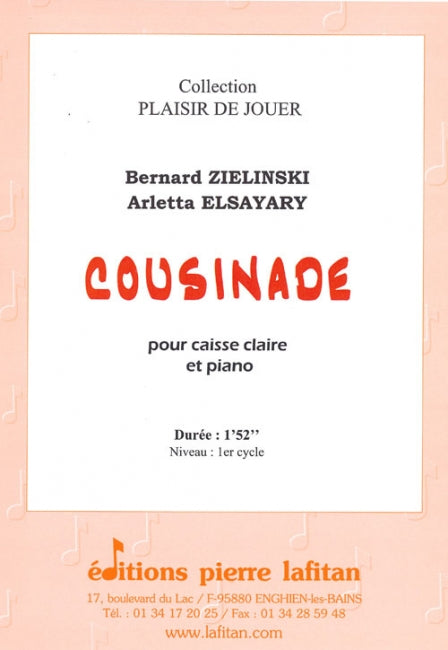 PARTITION COUSINADE