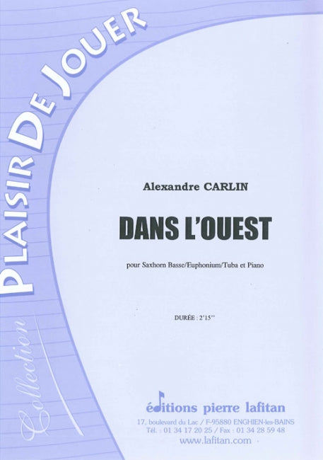 PARTITION DANS L’OUEST (SAXHORN BASSE)