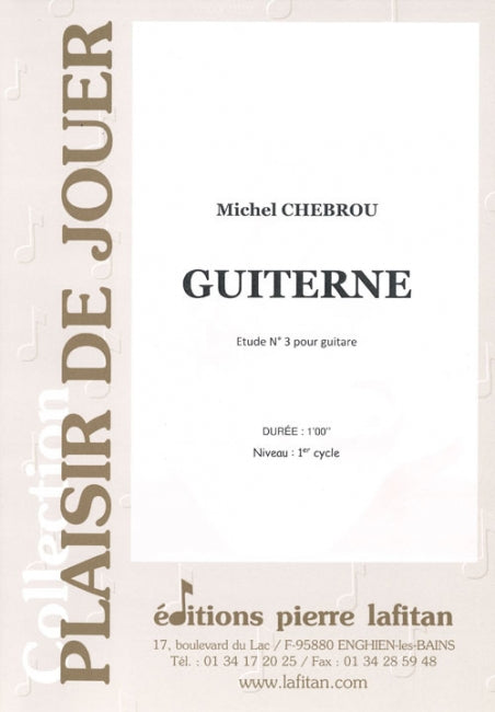 PARTITION GUITERNE