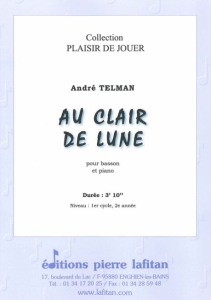 PARTITION AU CLAIR DE LUNE (BASSON)