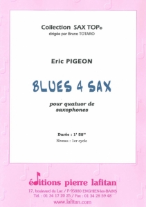 OEUVRE BLUES 4 SAX