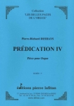 PARTITION PRÉDICATION IV