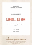 PARTITION LEON LE SON (SAXHORN BASSE)