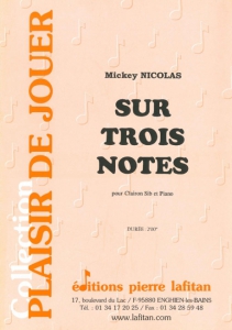 PARTITION SUR TROIS NOTES