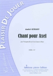 PARTITION CHANT POUR AXEL (TROMPETTE)