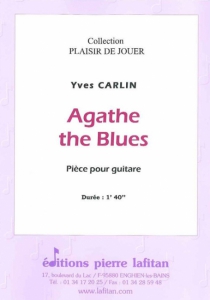 PARTITION AGATHE THE BLUES