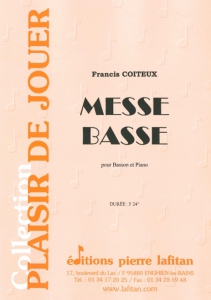 PARTITION MESSE BASSE (BASSON)