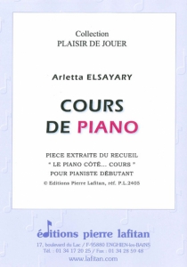 PARTITION COURS DE PIANO