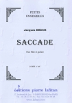 PARTITION SACCADE (FLTE/GUITARE)