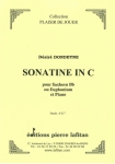 PARTITION SONATINE IN C