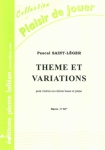 PARTITION THEME ET VARIATIONS (CLAIRON)