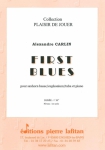PARTITION FIRST BLUES (SAXHORN BASSE)