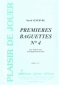 PARTITION PREMIERES BAGUETTES N4 (TAMBOUR)