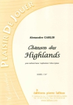 PARTITION CHANSON DES HIGHLANDS (SAXHORN BASSE)