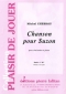 PARTITION CHANSON POUR SUZON (CLARINETTE)