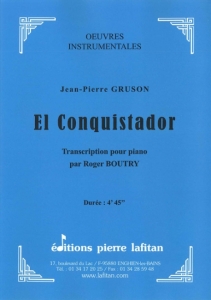 PARTITION EL CONQUISTADOR (PIANO)