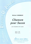 PARTITION CHANSON POUR SUZON (SAX Sib)