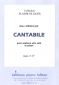 PARTITION CANTABILE (SAXHORN ALTO)