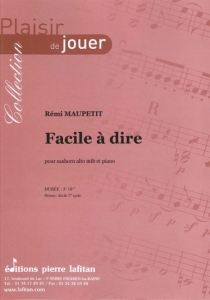 PARTITION FACILE  DIRE (SAXHORN ALTO)