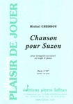 PARTITION CHANSON POUR SUZON (TROMPETTE)