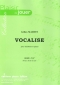 PARTITION VOCALISE (HAUTBOIS)