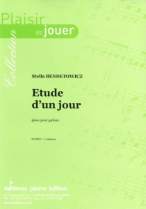 PARTITION ETUDE DUN JOUR