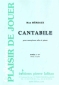 PARTITION CANTABILE (SAX ALTO)