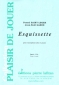 PARTITION ESQUISSETTE (SAX ALTO)